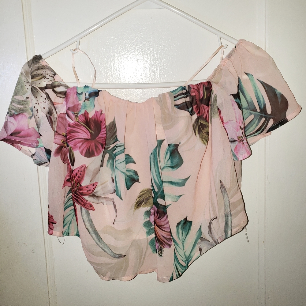 Guess Floral Corset Top